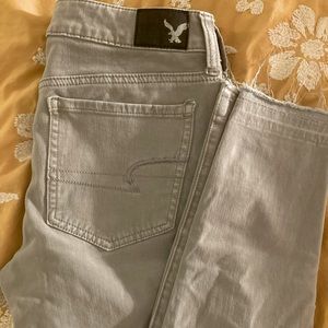 American Eagle Tan Size 4 Regular Jegging Super Stretch